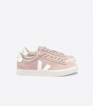 Veja Campo Nubuck Sneakers Dam Rosa Vita | 4KJ01J