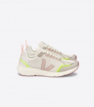 Veja Condor 2 Alveomesh Sneakers Dam Beige Rosa | 5Z5J1O