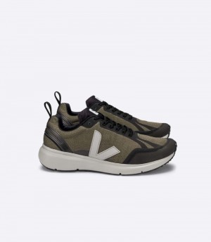Veja Condor 2 Alveomesh Sneakers Herr Olivgröna Grå Svarta | 0O52ID