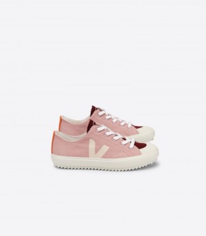 Veja Flip Canvas Sneakers Barn Rosa | AHD-4925