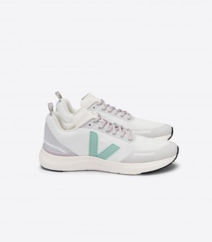 Veja Impala Jacquard Sneakers Dam Vita Gröna | K01BX3