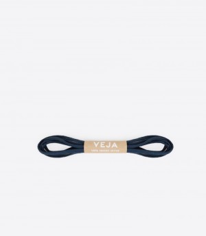 Veja Laces Organic Bomull Skosnören Dam Marinblå | KRZ-7931