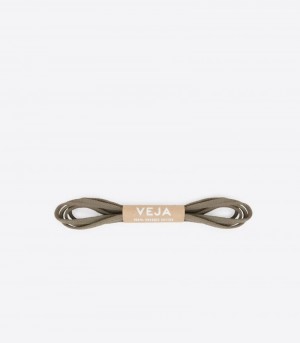 Veja Laces Organic Bomull Skosnören Herr Olivgröna | VFU-9812