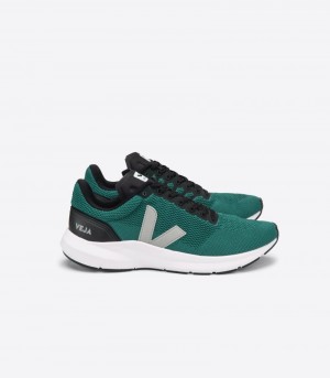 Veja Marlin Lt V Knit Sneakers Dam Gröna Grå | E11F40