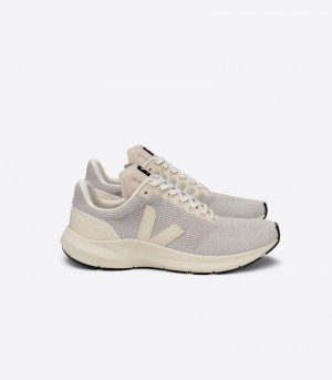 Veja Marlin V-knit Sneakers Dam Grå Beige | H8L9ZR