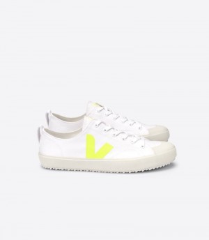 Veja Nova Canvas Sneakers Dam Vita Gula | UTR-1532