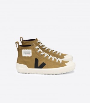 Veja Nova Hl Ripstop Sneakers Herr Bruna Svarta | KBQ-1309