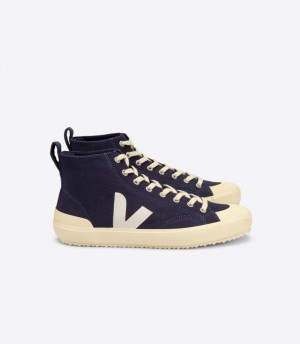 Veja Nova Ht Canvas Sneakers Herr Marinblå | IXC-8321