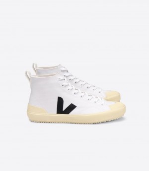 Veja Nova Ht Canvas Sneakers Herr Vita Svarta | ETW-3520