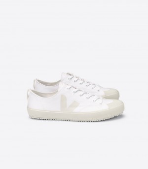 Veja Nova Sneakers Herr Vita Ljusgrå | YRT-9162