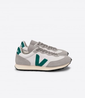 Veja Rio Branco Alveomesh Sneakers Dam Grå Vita Gröna | M5S23G
