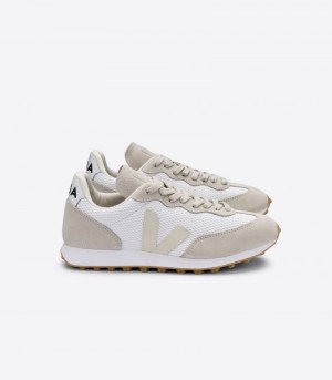 Veja Rio Branco Alveomesh Sneakers Herr Vita Beige | 6DV8GB