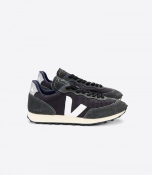 Veja Rio Branco Alveomesh Sneakers Herr Svarta Vita Grå | 3DMC6U