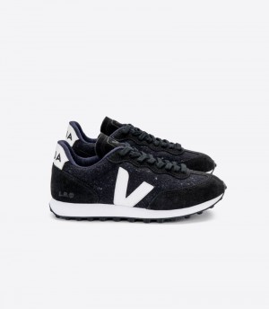 Veja Rio Branco Flannel Sneakers Herr Vita Mörkgrå | BIND5Z