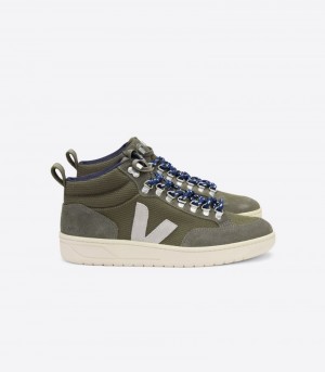 Veja Roraima B-Mesh Sneakers Herr Olivgröna Grå | S7HC5W