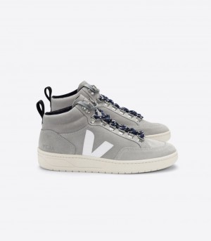 Veja Roraima Mocka Sneakers Herr Grå Vita | RF10CY