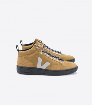 Veja Roraima Mocka Sneakers Herr Mörkgrå Bruna | 1GUJFZ