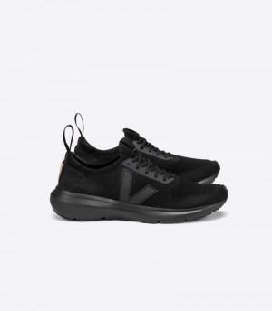 Veja Runner Trend 2 V-knit Veja X Rick Owens Sneakers Dam Svarta | N127H0