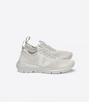 Veja Runner Trend 2 V-knit Veja X Rick-owens Sneakers Herr Silver | RZHYYJ