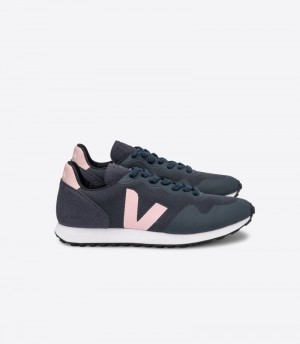Veja Sdu Alveomesh Sneakers Dam Marinblå Rosa | NLA-5809