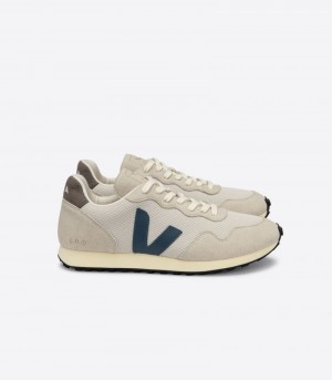 Veja Sdu REC Alveomesh Sneakers Herr Beige Indigo | SSC-4707