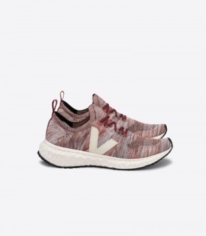 Veja Thunderbird V-knit Sneakers Dam Fuchsia Vita | ZRDS30