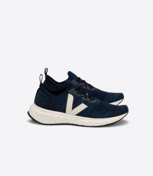 Veja Thunderbird V-knit Sneakers Herr Mörkblå | 0Y72PI