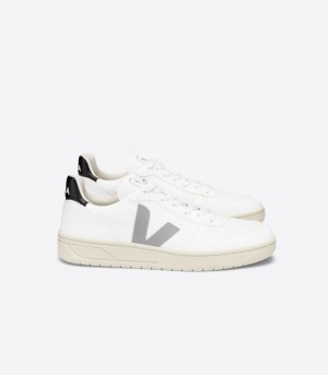 Veja V-10 CWL Sneakers Dam Vita Grå Svarta | B8G53I