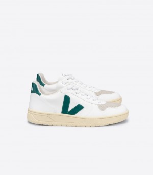 Veja V-10 CWL Sneakers Dam Vita Gröna | 5AXK2W