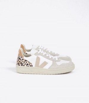 Veja V-10 Sneakers Dam Vita Leopard | 3TP6C2
