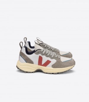 Veja Venturi Alveomesh Sneakers Herr Grå Röda | U1YR08