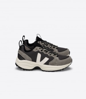 Veja Venturi Alveomesh Sneakers Herr Mörkgrå Svarta | 130PCF