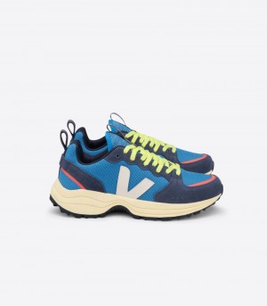 Veja Venturi Hexamesh Sneakers Herr Blå Gula | 6MW2NK