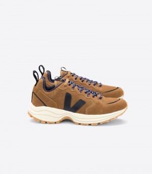 Veja Venturi Mocka Sneakers Herr Bruna Svarta | FZXQI0