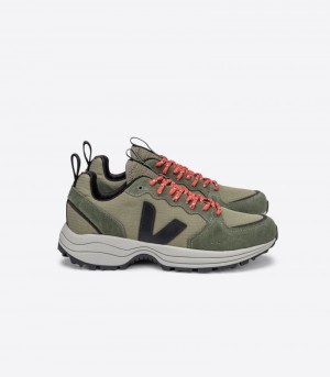 Veja Venturi Ripstop Sneakers Herr Olivgröna Svarta | QJ5FXX